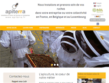 Tablet Screenshot of apiterra.fr